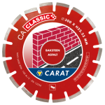 Diamantschijf baksteen / asfalt CA Carat diameter 350mm classic