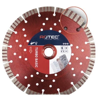 Diamantschijf 125mm beton / graniet met Turbo-segmenten